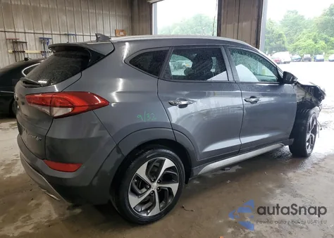 2017 Hyundai Tucson Limited from USA, damaged, VIN KM8J33A25HU361804